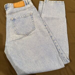 ZARA Classic Light Blue Jeans mom fit